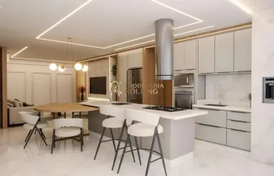Apartamento à venda no centro, 3 quartos sendo 1 suíte, em toledo-pr.