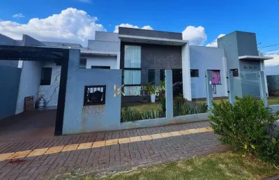 Casa á venda com 1 suíte no jardim bressan, toledo - pr