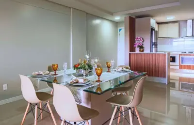 Apartamento à venda, próximo ao lago municipal, centro, toledo - pr