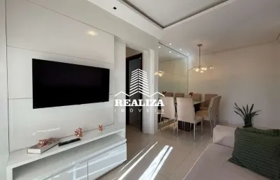 *excelente apartamento semi mobiliado no santo antonio*