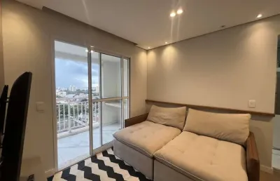 Apartamento para alugar na ponte preta mobiliado com 2 quartos e 1 suíte, lazer completo.