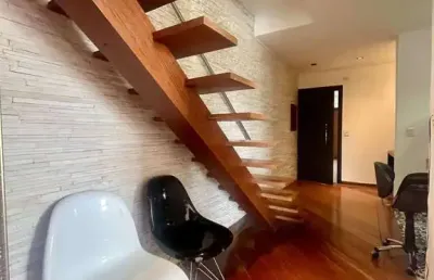 Cobertura mobiliada à venda no cambuí com 2 suítes e piscina