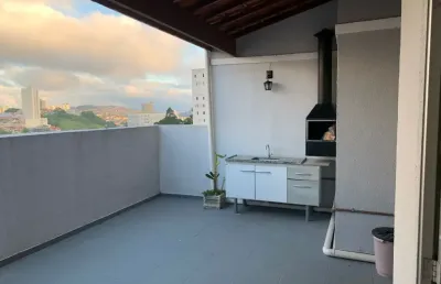 Cobertura a venda 3 dormitórios(sendo 1 suite) - parque são vicente - mauá sp
