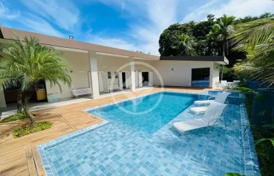 Sensacional casa com 6 suítes - jd. acapulco - guarujá - sp codigo: 97563