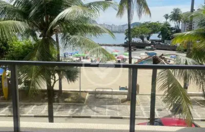 Apartamento para locação anual com vista para o mar da praia da astúrias, guarujá-sp codigo: 102378