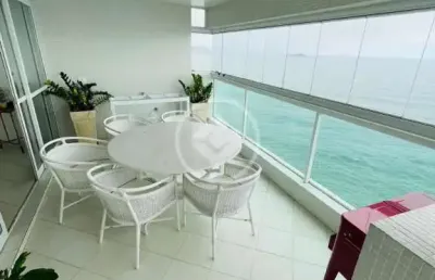 Apartamento para venda ou locação anual com vista total para o mar na praia da pitangueiras, guarujá-sp codigo: 102641