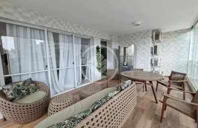 Apartamento a venda com ampla varanda e lazer completo astúrias guarujá sp codigo: 104729