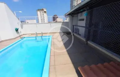 Cobertura 3 dormitórios (1 suite), 212 mts², proximo a praia da enseada - guarujá - sp. codigo: 111147