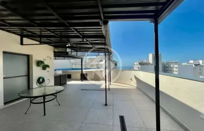Cobertura para venda ou locação anual a 1 quadra da praia das pitangueiras codigo: 116273