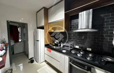 Apartamento 2 dormitórios + 01 reversivel 2 banheiros, mobiliado, com ar condicionado e ventiladores de teto - enseada  - guarujá - sp. codigo: 111774