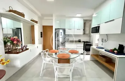 Apartamento novo, mobiliado e decorado a 500 metros do mar codigo: 128844