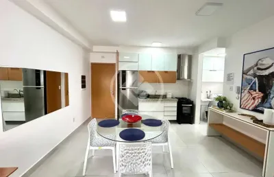 Apartamento mobiliado e decorado a venda a 500 metros do mar. codigo: 133899