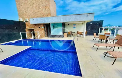 Apartamento com 3 dormitórios mobiliado à 300 metros da orla itagua. codigo: 136835