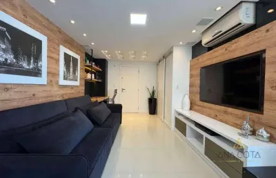 Apartamento com 3 dormitórios à venda, 110 m² por r$ 770.000,00 - vila nova - blumenau/sc