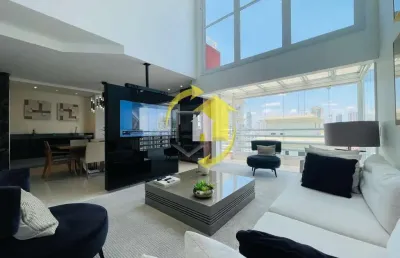 Cobertura triplex espetacular - 290 m² - 3 suítes - 4 vagas - área gourmet privativa