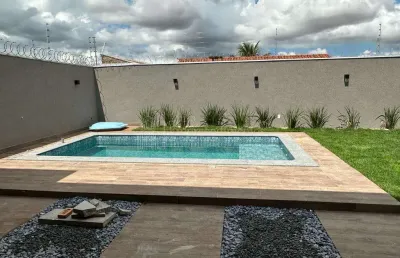 Casa com 3 dormitórios à venda, universitário, campo grande - ms