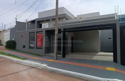 Casa térrea nova à venda, vila nasser, campo grande - ms