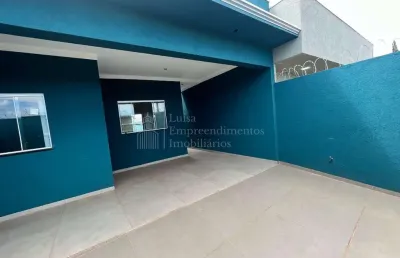Casa térrea nova com 3 dormitórios à venda, vila sobrinho, campo grande - ms