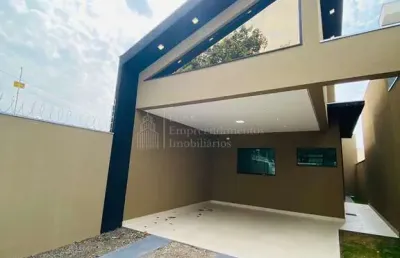 Casa com 3 dormitórios à venda, coronel antonino, campo grande - ms