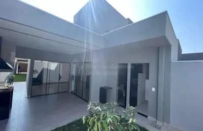 Casa nova com suíte, área gourmet, vila planalto, campo grande - ms