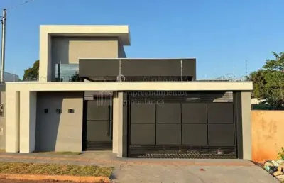 Casa com 3 dormitórios à venda, vila nasser, campo grande - ms
