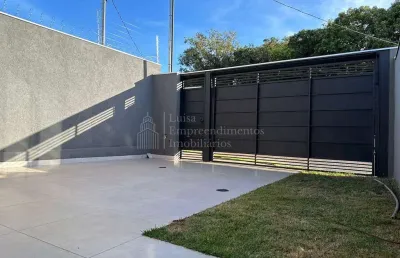 Casa térrea à venda, água limpa park, campo grande - ms