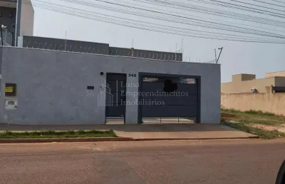 Casa com 2 dormitórios à venda, morada dos deuses, campo grande - ms