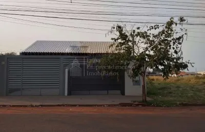 Casa com 3 dormitórios à venda, mata do segredo, campo grande - ms