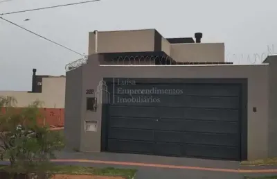 Casa com 3 dormitórios à venda, mata do segredo, campo grande - ms