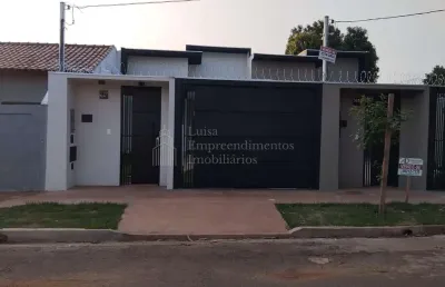 Casa com 3 dormitórios à venda, vila palmira, campo grande - ms