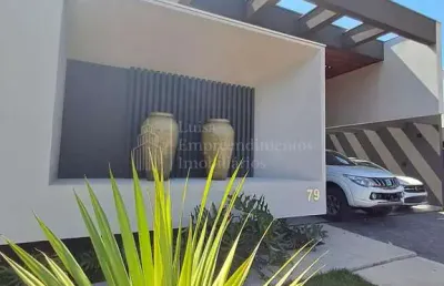 Casa com 4 suítes à venda, alphaville ii, campo grande - ms