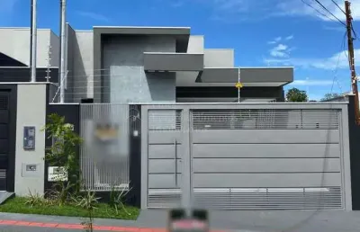 Casa com 3 suítes à venda, parque rita vieira, campo grande - ms