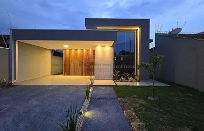 Casa com 3 dormitórios à venda, pioneiros, campo grande - ms