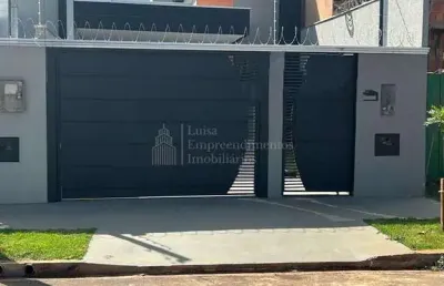 Casa com 2 quartos 1 suíte à venda, parque rita vieira, campo grande - ms