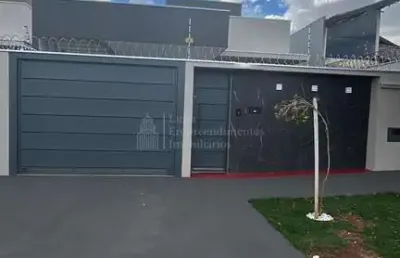 Casa com 3 dormitórios à venda, parque rita vieira, campo grande - ms