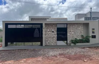 Casa com 3 dormitórios à venda, vila nasser, campo grande - ms