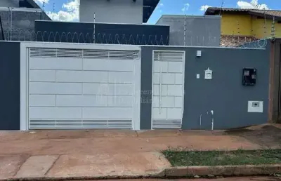 Casa com 3 dormitórios à venda, parque rita vieira, campo grande - ms
