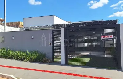 Casa com 3 dormitórios à venda, coronel antonino, campo grande - ms