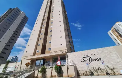 Apartamento com 2 suítes e 2 quartos, locação, monte castelo, campo grande - ms