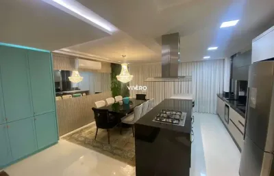 Apartamento 03 suítes finamente mobiliado na barra norte, bairro pioneiros em ba