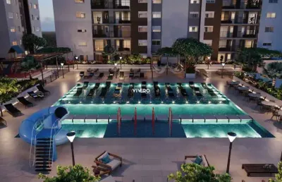 Vitta home resort em itajaí no bairro fazenda, 02 dormitórios na torre a, andar