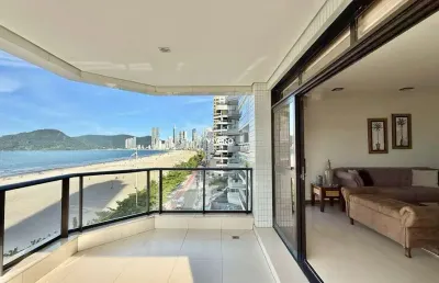 Aparatmento frente mar no edifício aquidabã em balneário camboriú com 3 suítes