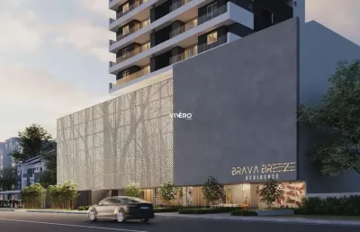 Edifício brava breeze - praia brava - itajaí com 02 dormitórios e 02 vagas