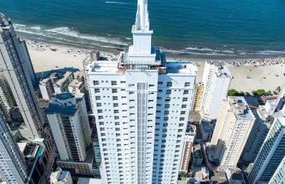 Apartamento com 4 suítes no edifício grand palace tower - fg no centro de balneá