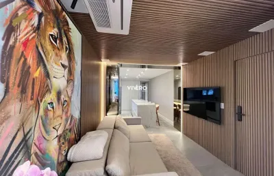 Apartamento com 2 suítes no edifício saint antoine praia brava itajaí