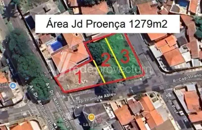 Terreno comercial à venda na rua capistrano de abreu, 486, jardim proença, campinas por r$ 3.069.777
