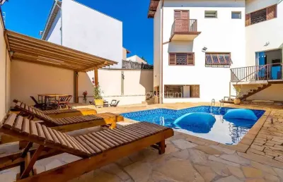 Casa com 4 quartos à venda na rua maestro luiz de túlio, 180, vila brandina, campinas, 258 m2 por r$ 1.190.000
