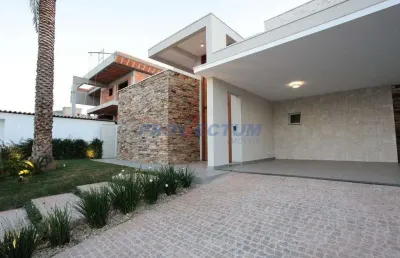 Casa em condomínio fechado com 3 quartos à venda na estrada municipal adelina segantini cerqueira leite, 1000, loteamento mont blanc residence, campinas, 340 m2 por r$ 3.800.000