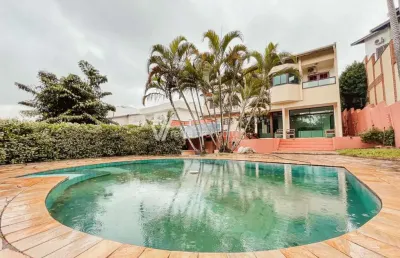 Casa em condomínio fechado com 4 quartos à venda na rua san conrado, 415, loteamento caminhos de san conrado (sousas), campinas, 510 m2 por r$ 1.950.000