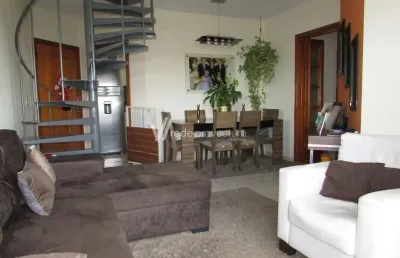 Cobertura com 3 quartos à venda na rua jasmim, 310, chácara primavera, campinas, 142 m2 por r$ 750.000